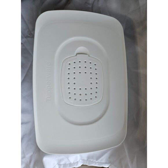 Tupperware Cool Stackable High Base Fridge Space Saver Lunchmeat Cheese 1.5 L - Picture 2 of 3